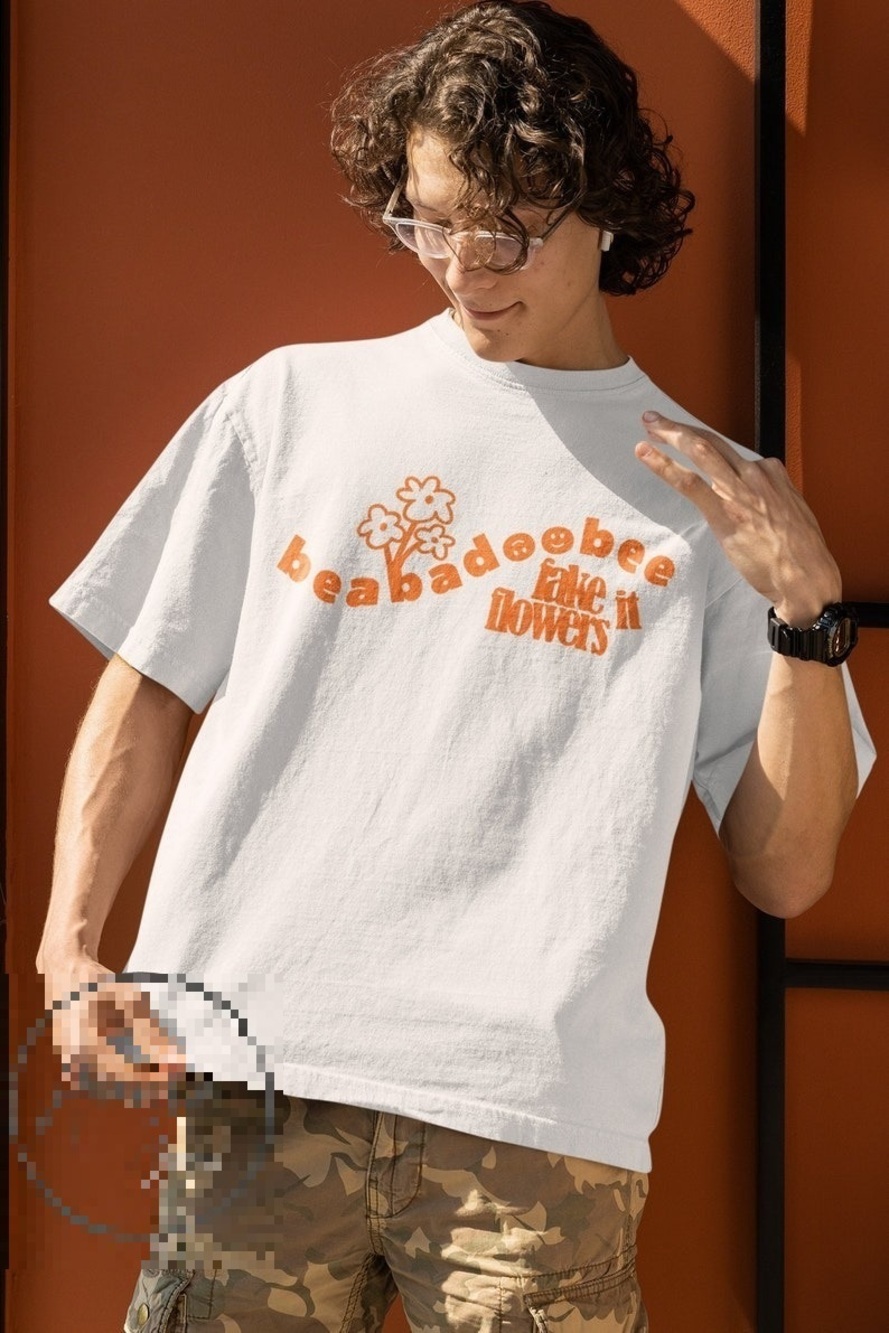 Beabadoobee Beatopia Album White Tee Shirt